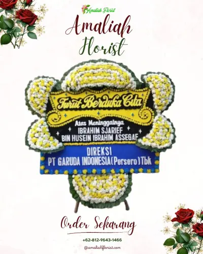 Papan Bunga Duka di Rangi Mulya